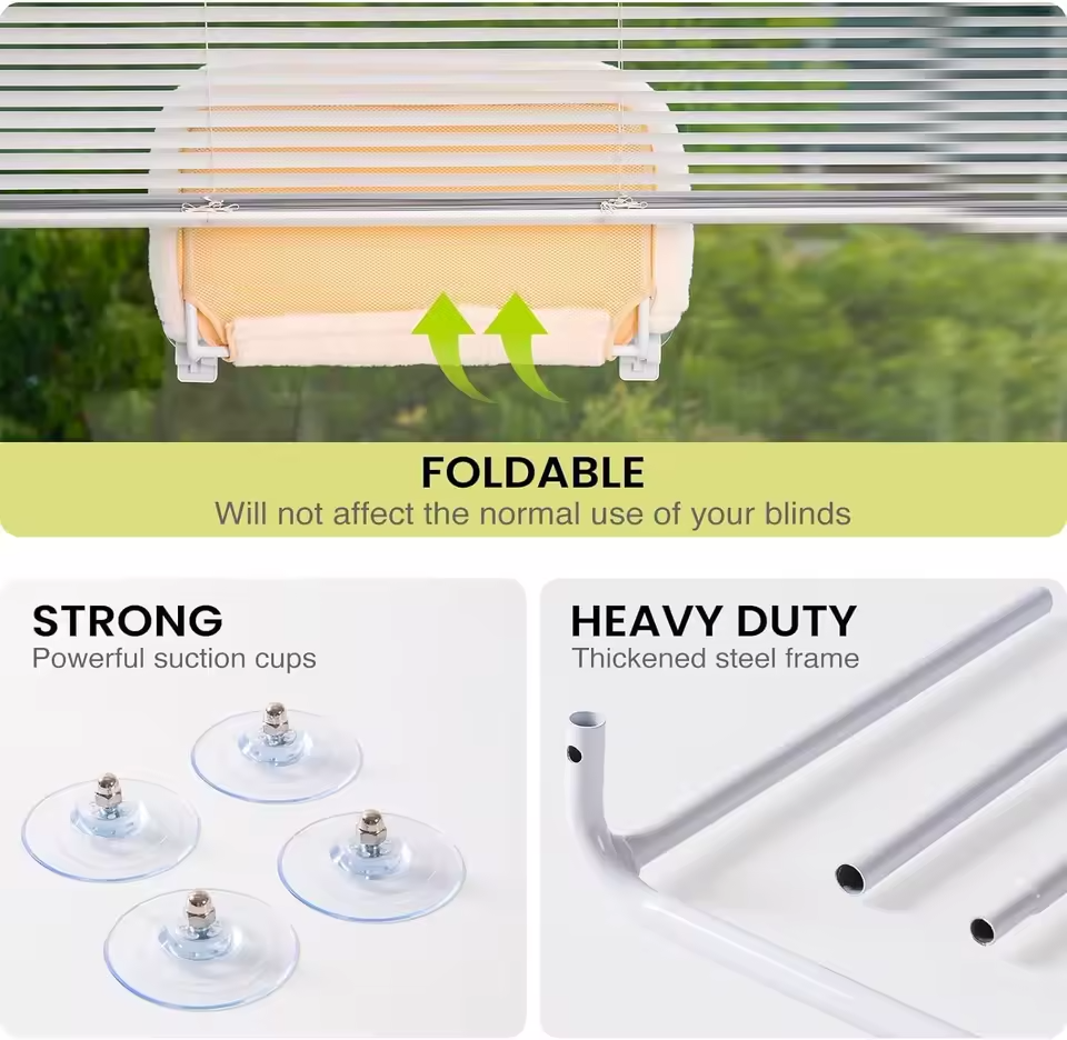Foldable Cat Window Perch
